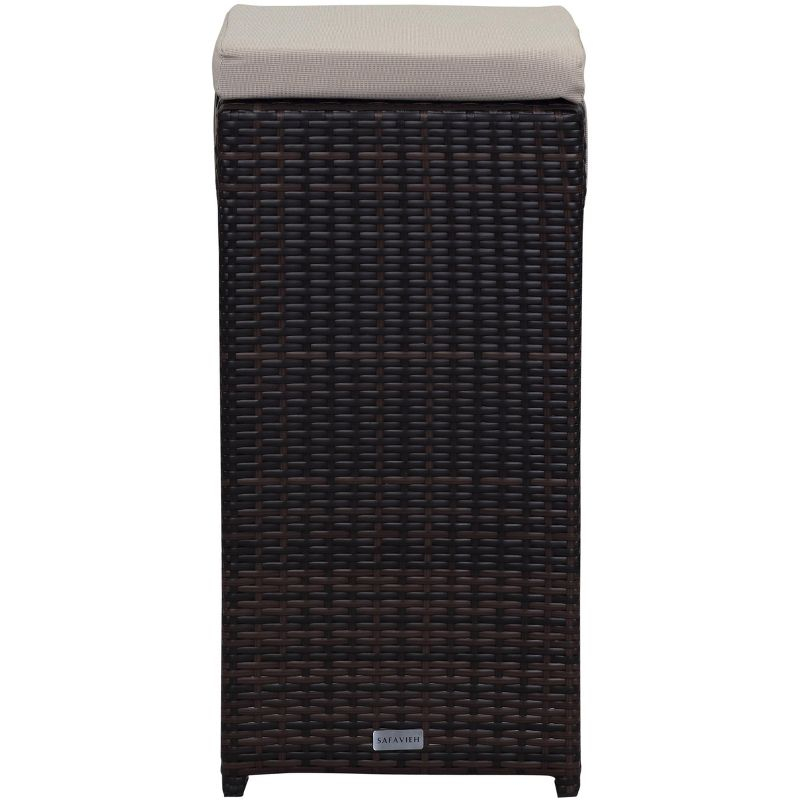 Sanders Bar Set - Indoor/Outdoor - PAT2502 - Brown/Sand - Safavieh