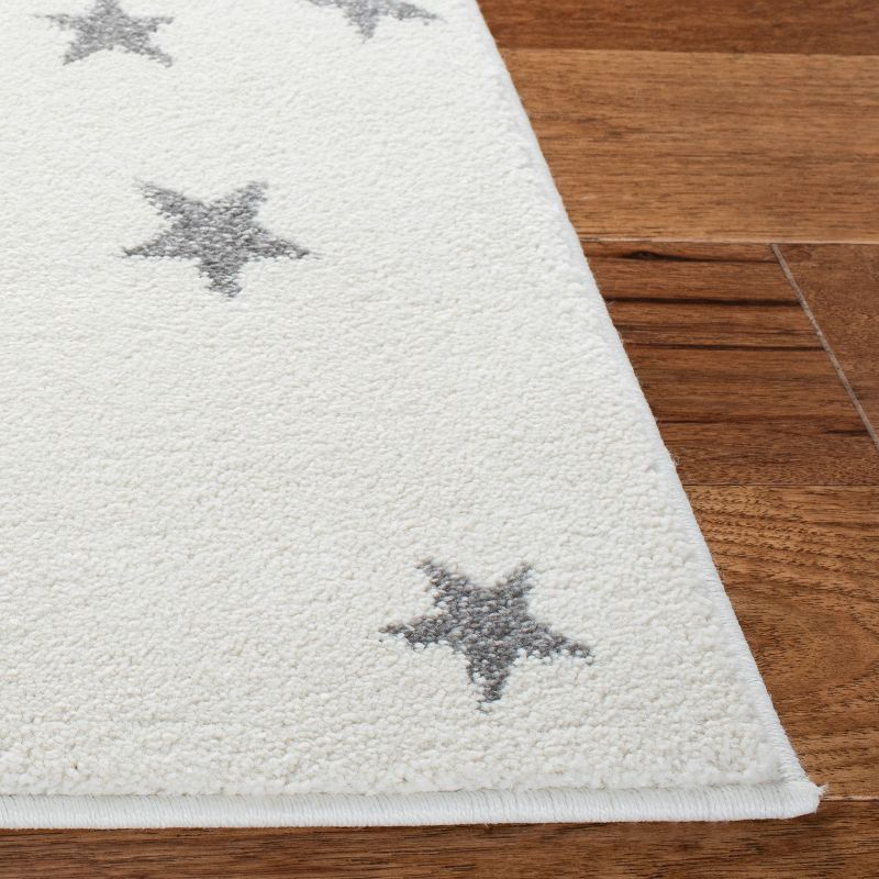 Carousel Kids CRK135 Power Loomed Accent Rug - Ivory/Grey - 2'x3' - Safavieh.