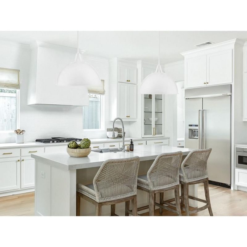Crystorama Lighting Soto 1 - Light Pendant in  White