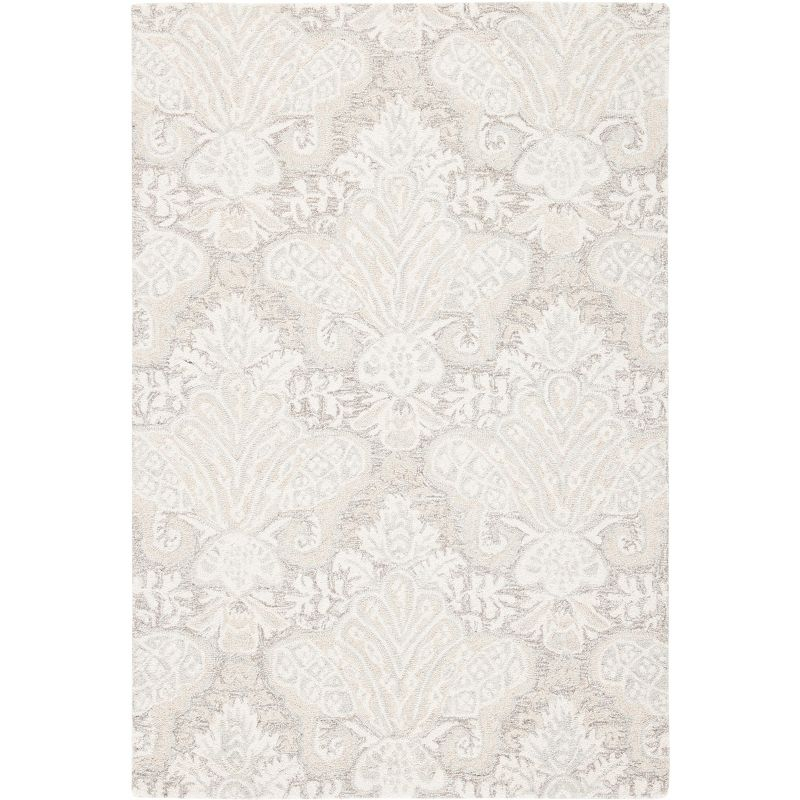 Micro-Loop MLP539 Hand Tufted Accent Rug - Beige - 2'3"x5' - Safavieh.