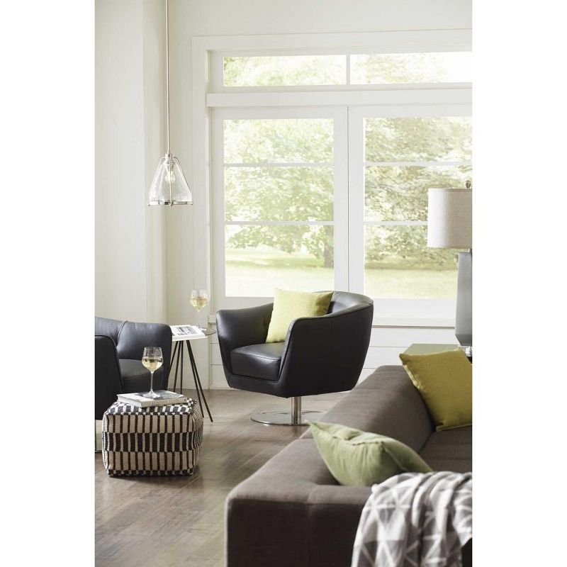 Progress Lighting, Range Collection, 1-Light Wall Sconce, Graphite Finish, Clear Seeded Glass Shade