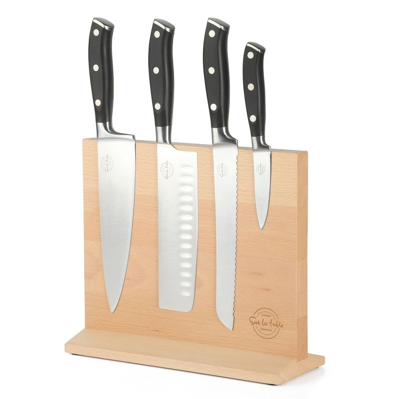 Sur La Table Kitchen Essentials Sur La Table Kitchen Essentials Tasting Kitchen 5 Piece Stainless Steel Knife Block Set