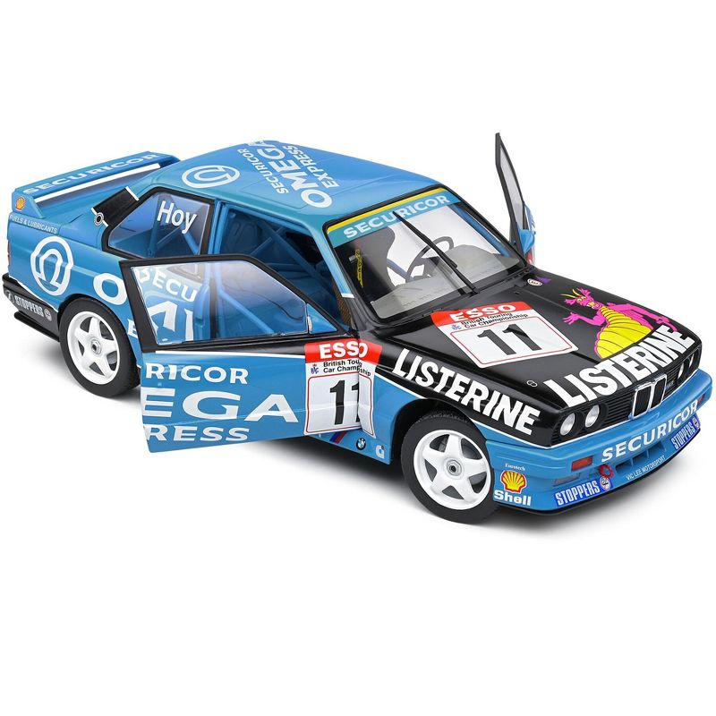 BMW E30 M3 #11 Will Hoy Winner "BTCC (British Touring Car Championship)" (1991) "Competition" 1/18 Diecast Model Car by Solido