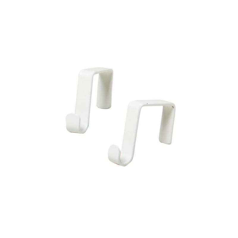 The Lakeside Collection Over-the-Door Towel Rack - White