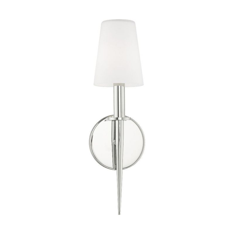 Livex Lighting Witten 1 - Light Wall Light in  Polished Chrome