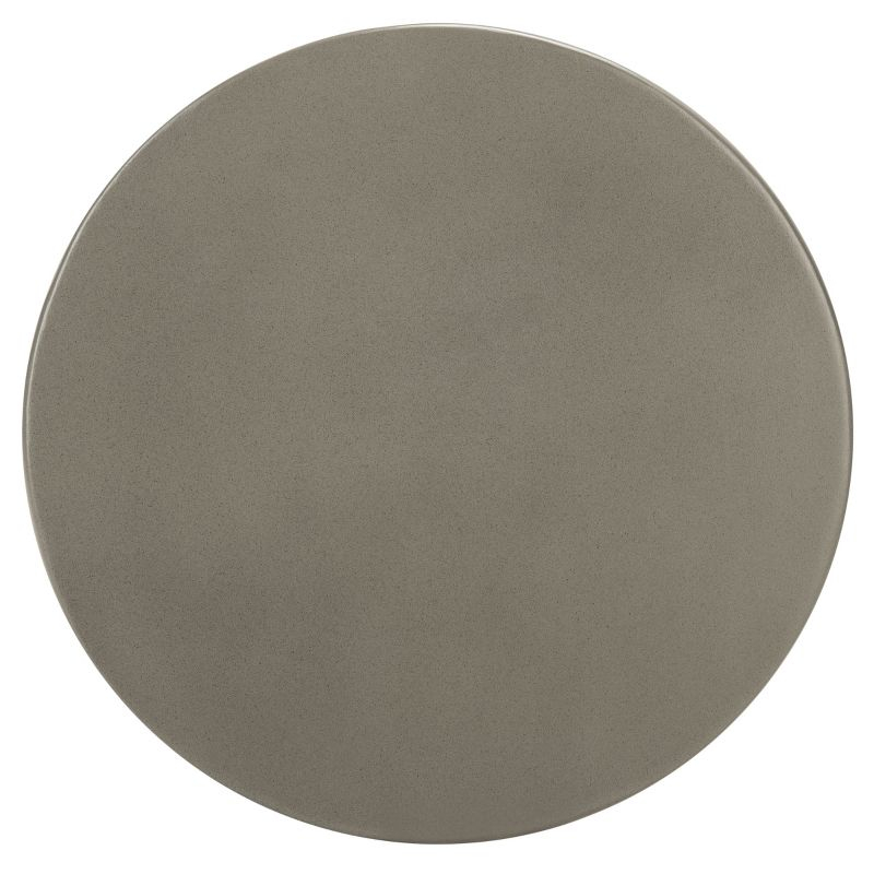 Kavita Concrete Accent Stool - Indoor/Outdoor - VNN1035 - Gray - Safavieh