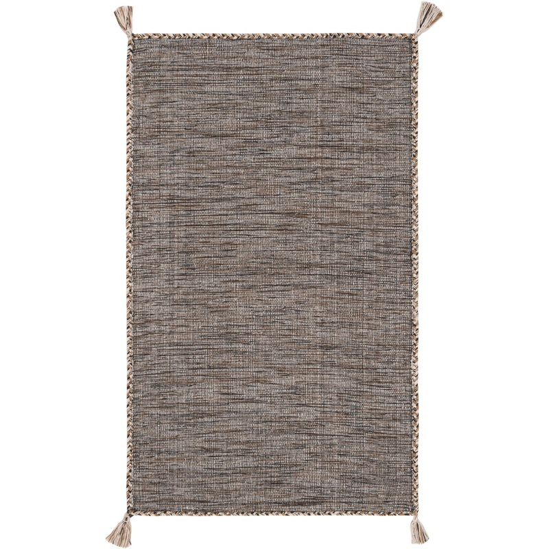 Montauk MTK150 Hand Woven Indoor Accent Rug - Beige/Black - 2'3"x5' - Safavieh