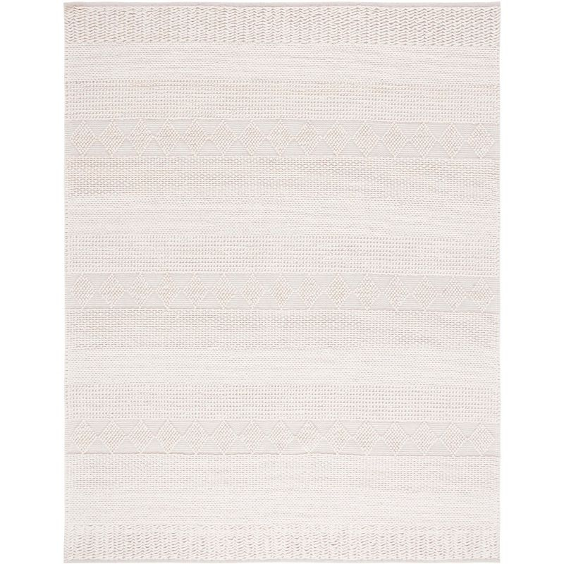 Natural Fiber NF829 Hand Woven Area Rug - Natural/Ivory - 8'x10' - Safavieh.