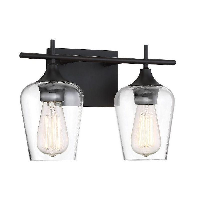 Savoy House Octave 2 - Light Vanity in  English Bronze