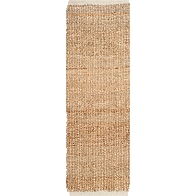 Natural Fiber NF465 Hand Woven Runner Rug - Ivory/Natural - 2'6"x8' - Safavieh.