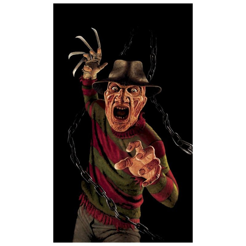 WOWindow Nigtmare On Elm St Freddy Krueger Full Size Halloween Window Sticker