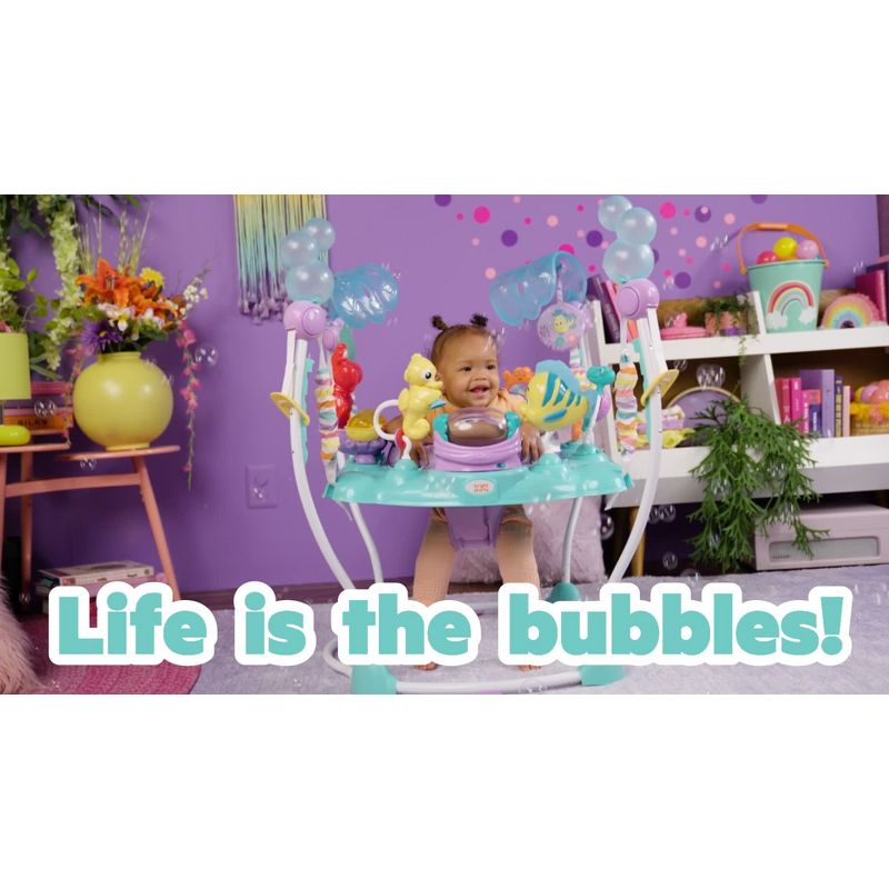 Bright Starts The Little Mermaid Sea of Activities Baby Jumper