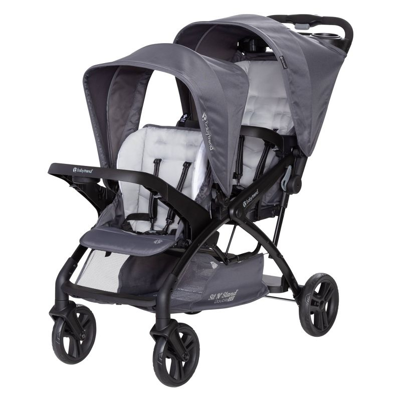 Baby Trend Sit N Stand Double 2.0 Stroller - Dash Gray