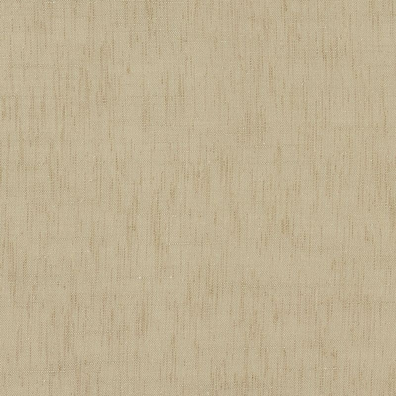 52"x63" Archaeo Light Filtering Slub Textured Linen Blend Grommet Top Curtain Panel Sand: Modern Indoor Decor