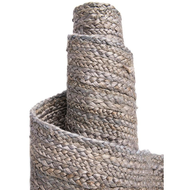 Unique Loom 5' 1 x 8' 0 Dhaka Braided Jute Rectangle Area Rug