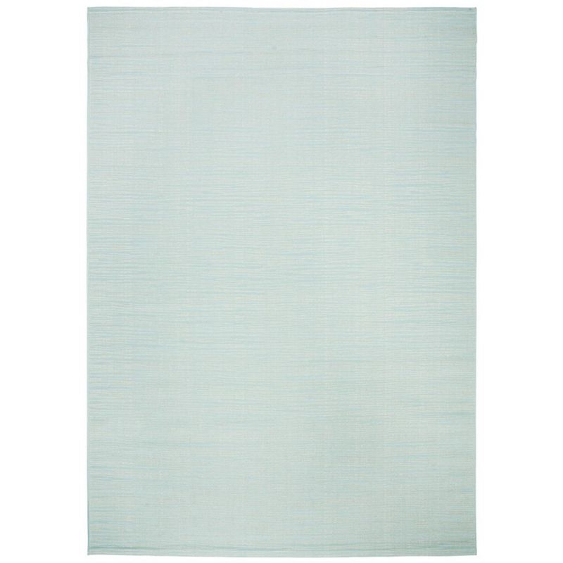 Courtyard CY6576 Power Loomed Indoor/Outdoor Area Rug - Aqua/Cream - 8'x11' - Safavieh.