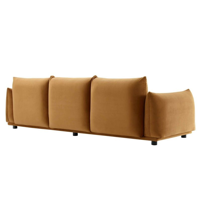 Copious Performance Velvet Sofa Cognac - Modway