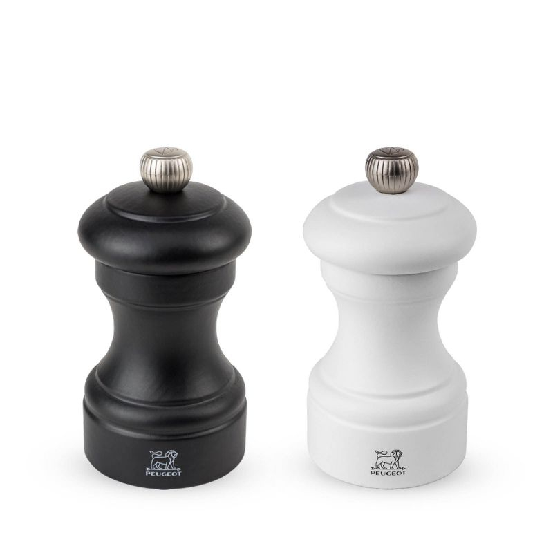 Peugeot | Bistro Duo, Wood, Black/White, 10 cm - 4 in
