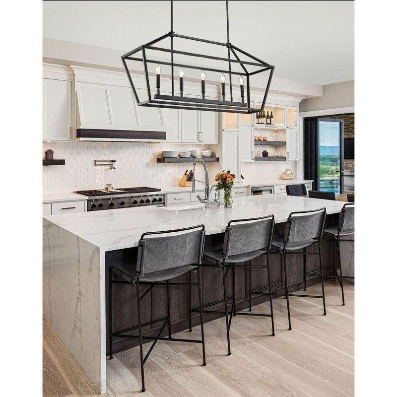 Millennium Lighting 5 - Light Pendant in  Antique Silver