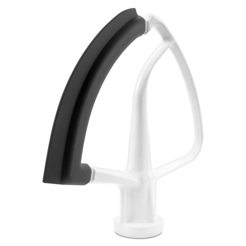 KitchenAid 5qt Tilt-Head Flex Edge Beater- KFE5T: Mixer Paddle Attachment, Dishwasher-Safe, Metal, White