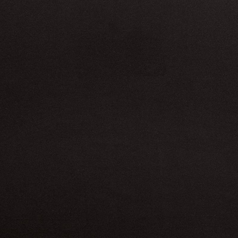 Set of 2 84"x52" Sateen Pinch Pleat Woven Blackout Back Tab Window Curtain Panel Brown: Thermal Insulated, Room Darkening