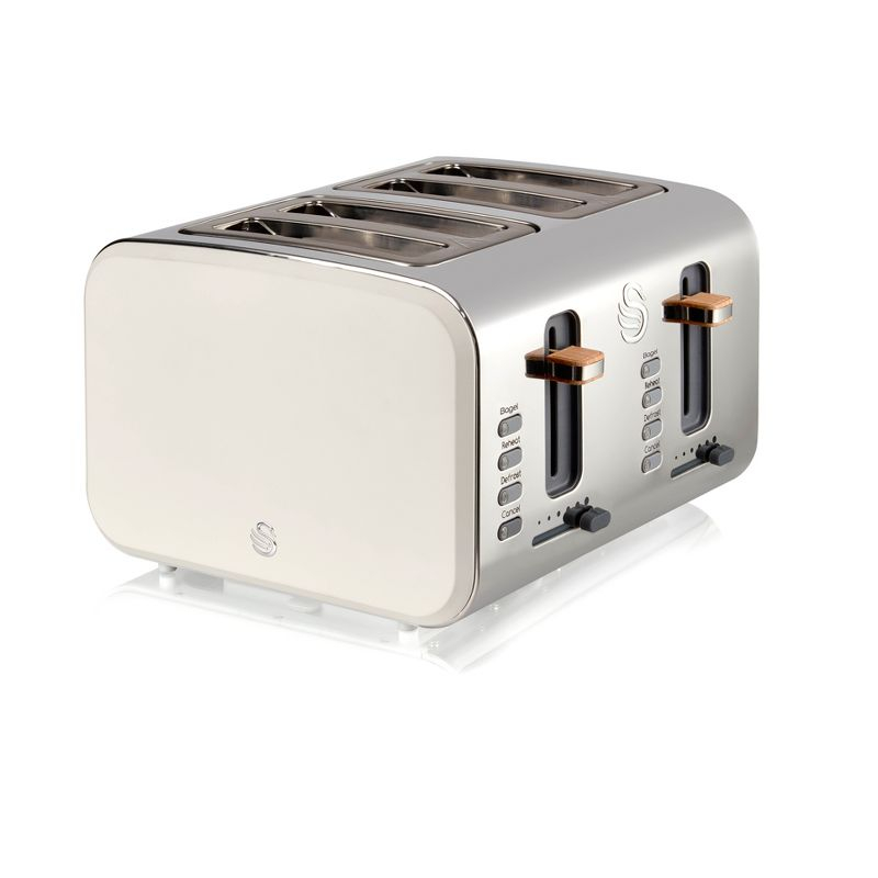 Swan Nordic 4 Slice Toaster White