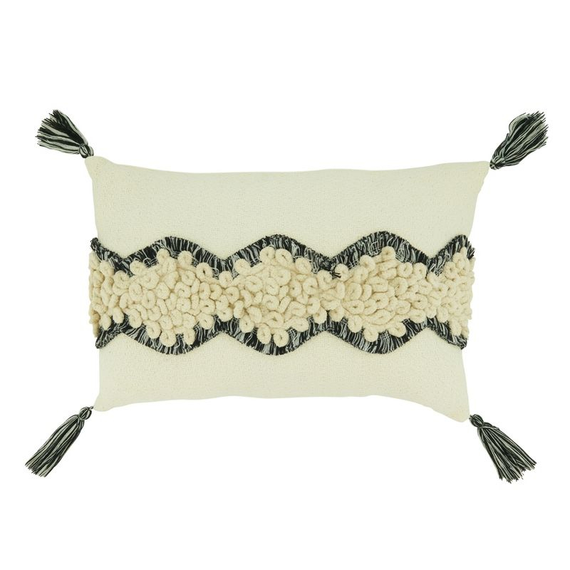 No Pattern And Not Solid Color Cotton Throw Pillow