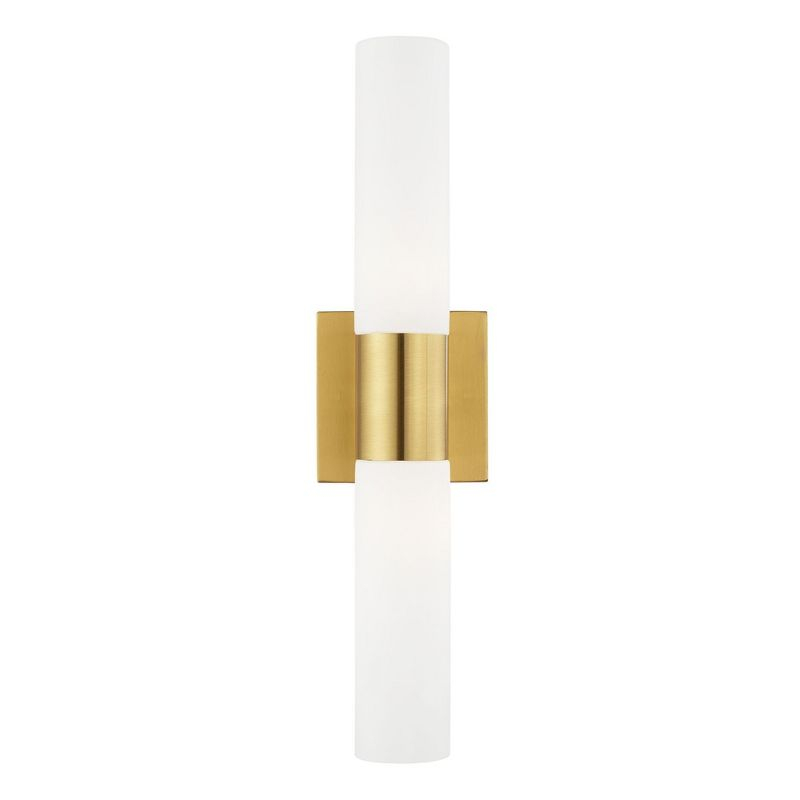 Livex Lighting Aero 2 - Light Vanity in  Satin Brass