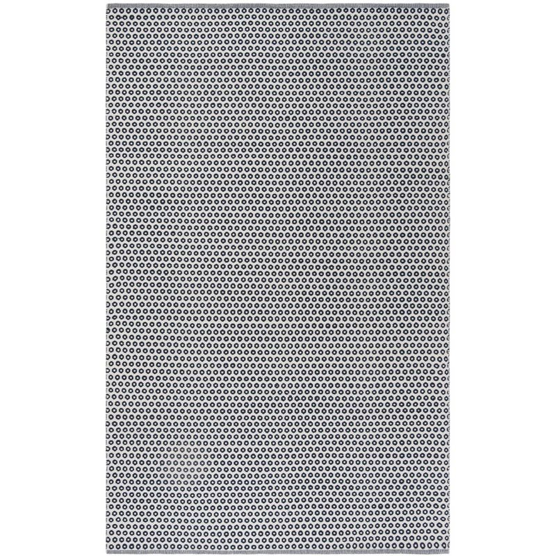 Montauk MTK616 Hand Woven Indoor Area Rug - Navy/Ivory - 5'x8' - Safavieh