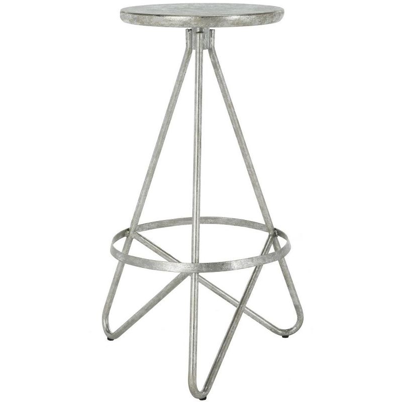 Galexia Bar Stool - BST3200 - Silver/Leaf - Safavieh