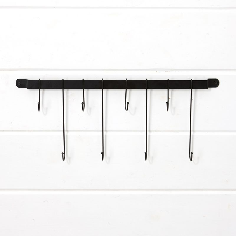 The Lakeside Collection Wall-Mounted Coffee Mug Rack