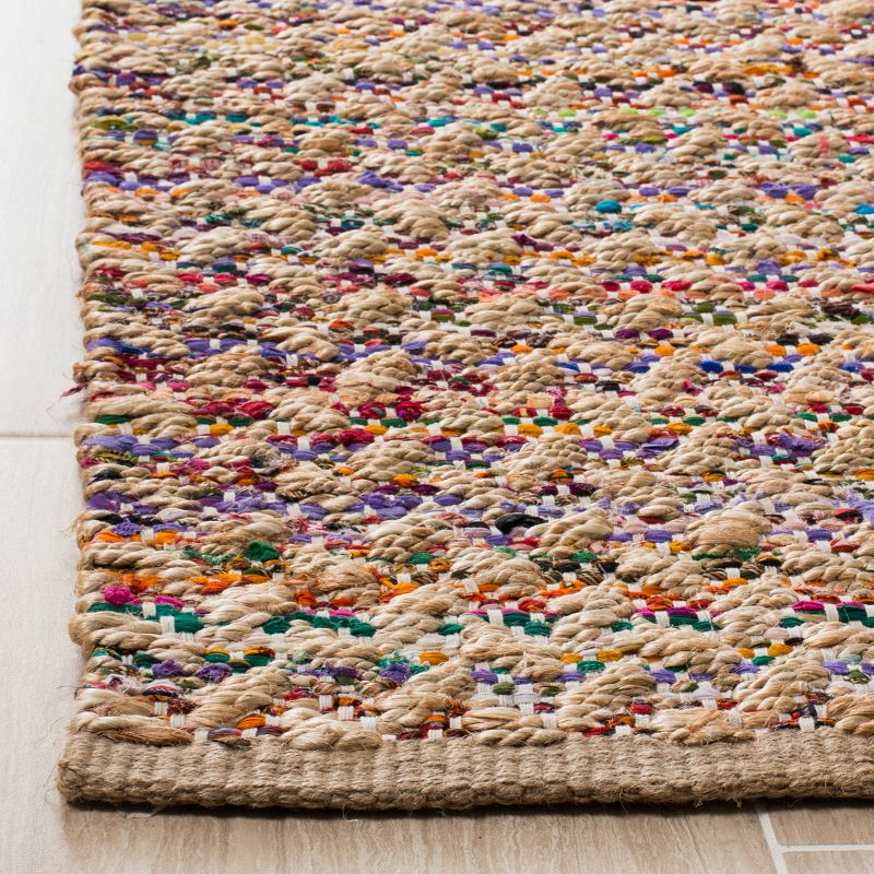 Cape Cod CAP305 Hand Woven Area Rug - Red/Natural - 3'x5' - Safavieh.
