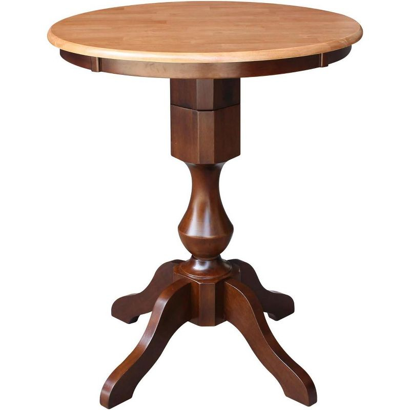 International Concepts 30 inches Round Top Pedestal Table - 34.9 inchesH