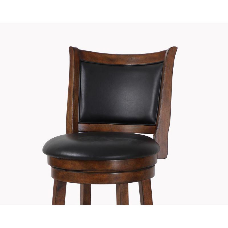 New Classic Furniture,Furniture Bristol 24" Solid Wood Counter Stool In Brown