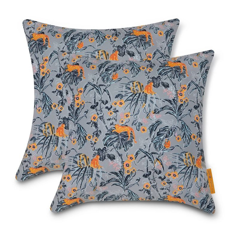 Vera Bradley Island Outdoor Square Pillow Cover & Insert