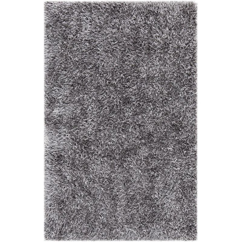 Shag SG531 HAND TUFTED Indoor Area Rug - Grey/Grey - 4'x6' - Safavieh.