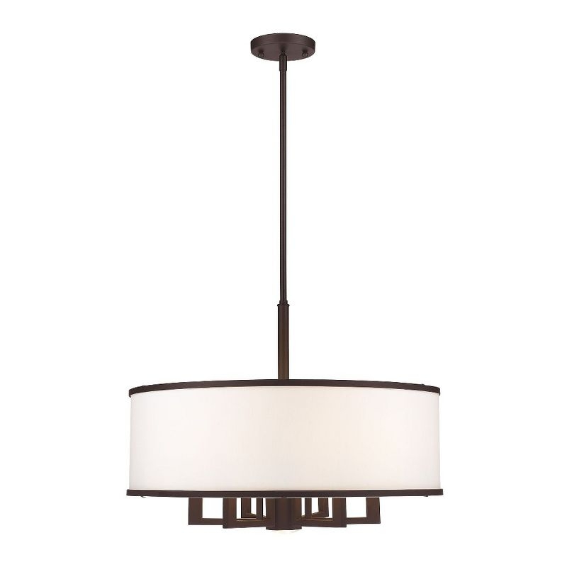 Livex Lighting Park Ridge 6 - Light Chandelier in  Bronze