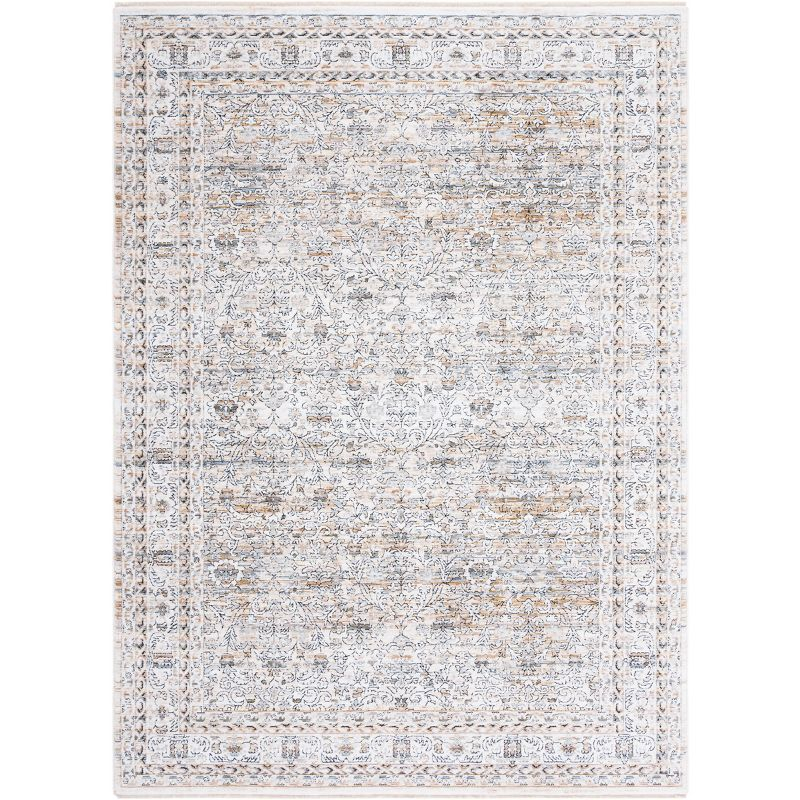 Moondust MND660 Power Loomed Area Rug - Ivory/Grey - 8'x10' - Safavieh.