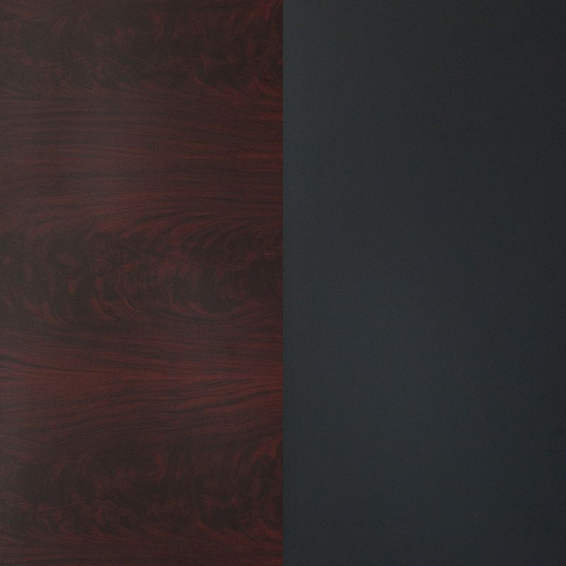 Flash Furniture 30'' x 42'' Rectangular Table Top with Black or Mahogany Reversible Laminate Top