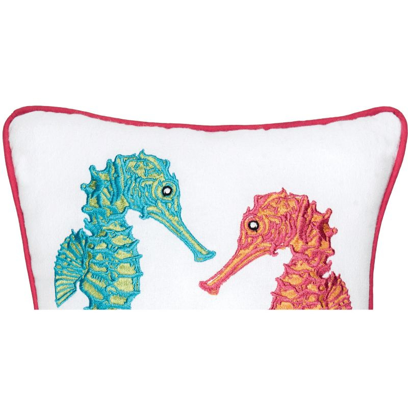 C&F Home Seahorse Duo Petite Size Accent Throw Pillow