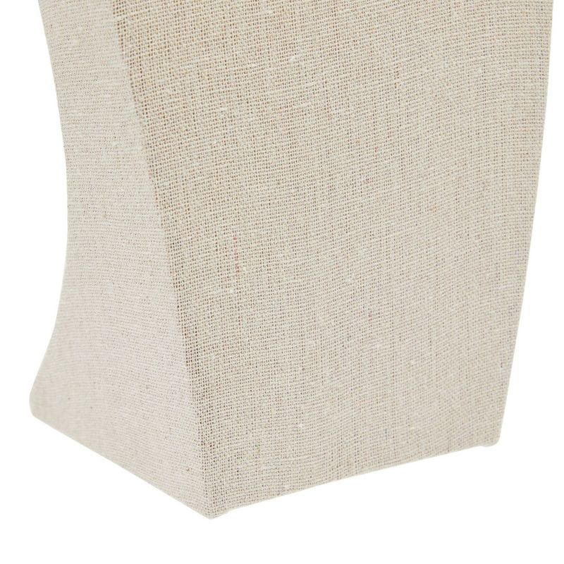 Juvale 12 Inch Linen Jewelry Display Bust, Necklace Mannequin Holder Stand for Retail Stores and Trade Shows (Beige)