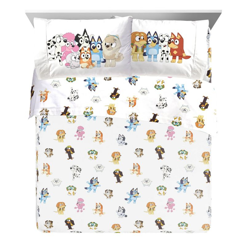 Sunny Side Up Bluey Twin Sheet Set