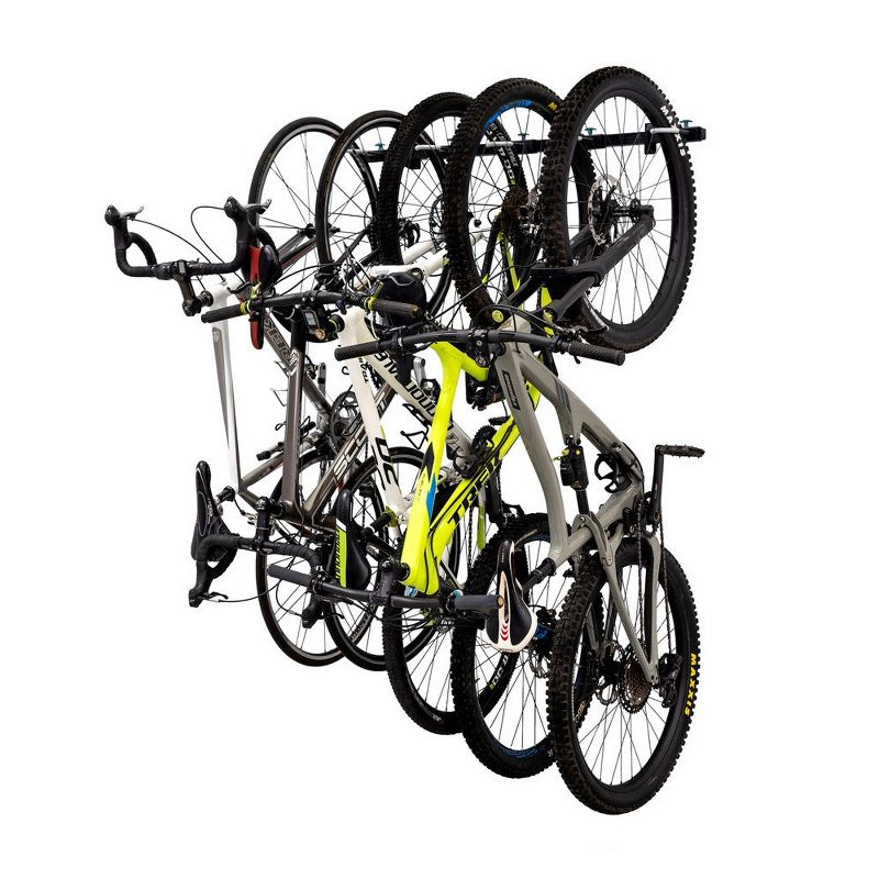 Teal Triangle G-Bike | Adjustable Wall Storage System | Holds 5 Bikes