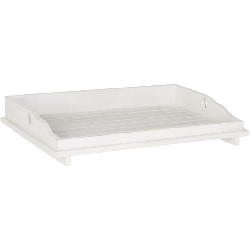 Covina Tray Table - Indoor/Outdoor - PAT6716 - Antique White - Safavieh