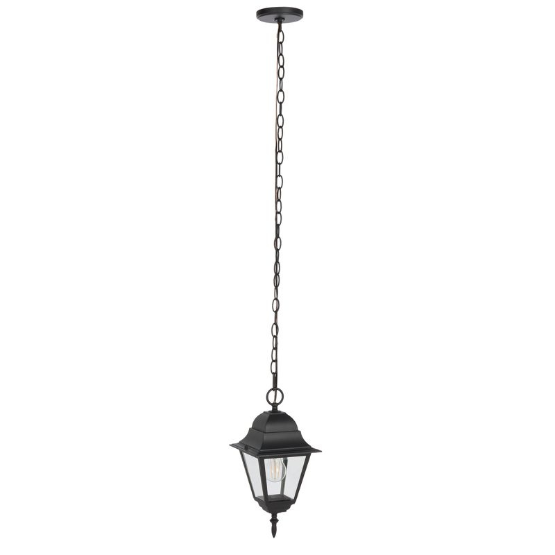 Rhion 7.1" Outdoor Pendant - PLT7027 - Black - Safavieh