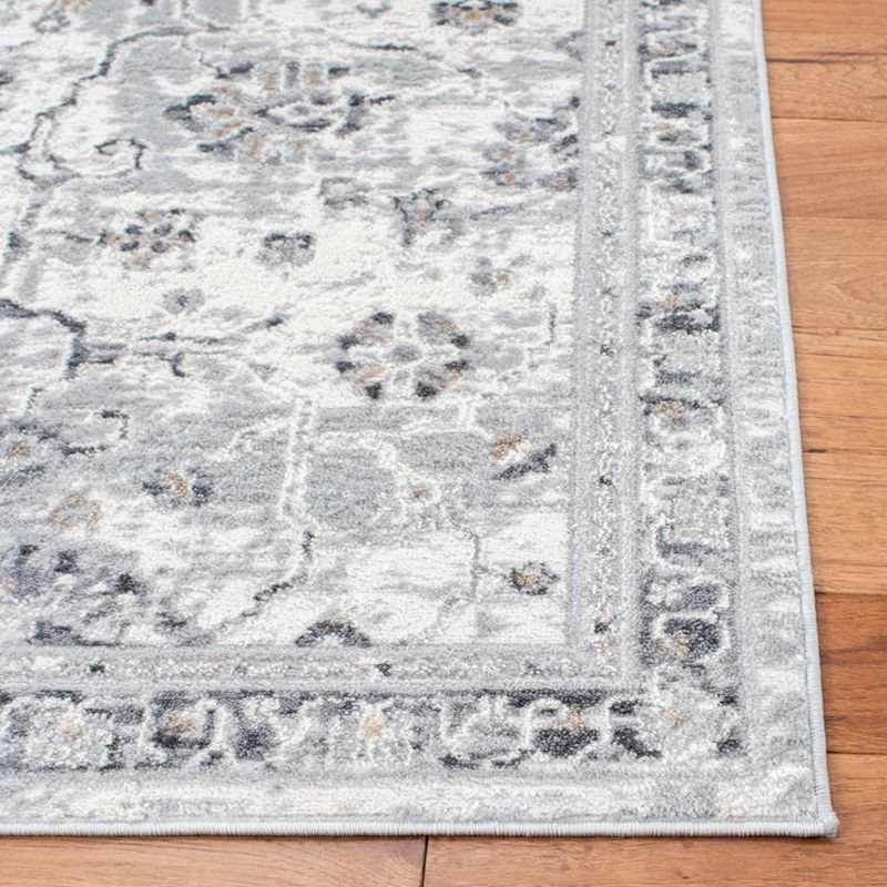 Shivan SHV136 Power Loomed Runner Rug - Ivory/Grey - 2'x7' - Safavieh.
