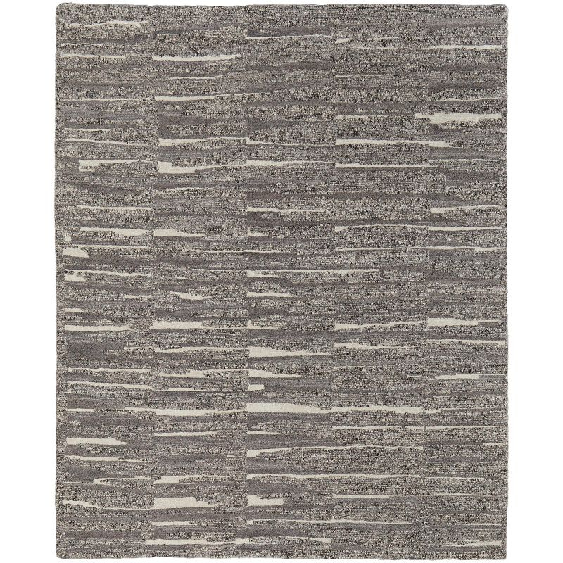 Navaro Modern Abstract Gray/Taupe/Ivory Area Rug