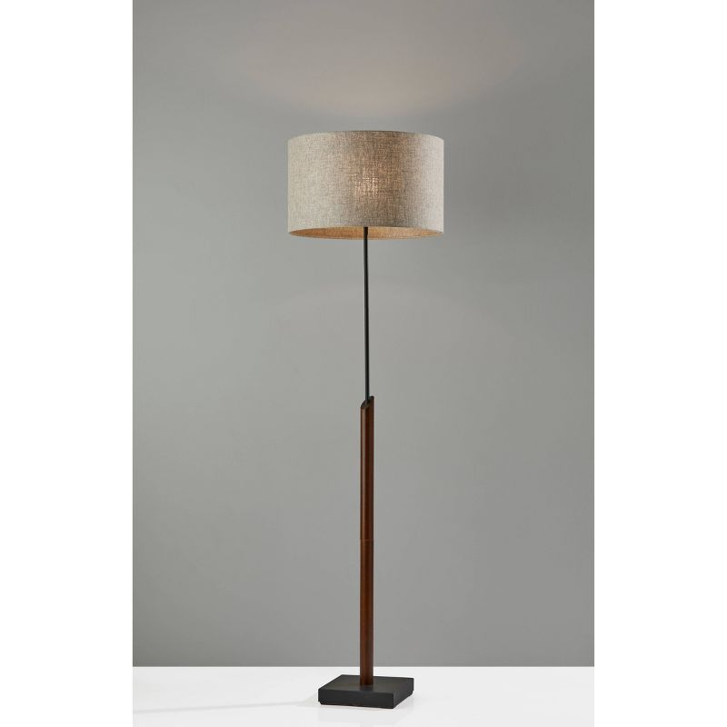 Cornelius Wood Floor Lamp (53")