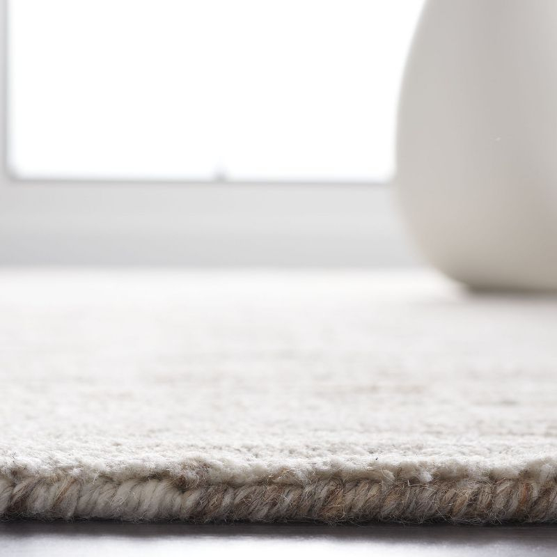 Elements ELM701 Hand Woven Area Rug - Beige - 4'x6' - Safavieh.