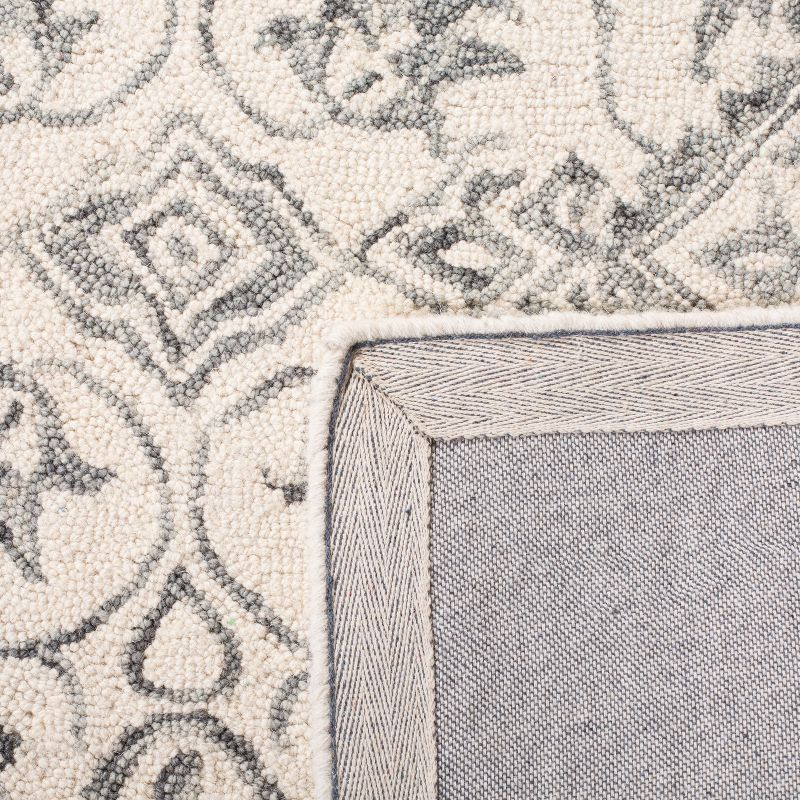 Dip Dye DDY902 Hand Tufted Area Rug - Grey/Ivory - 8'x10' - Safavieh.
